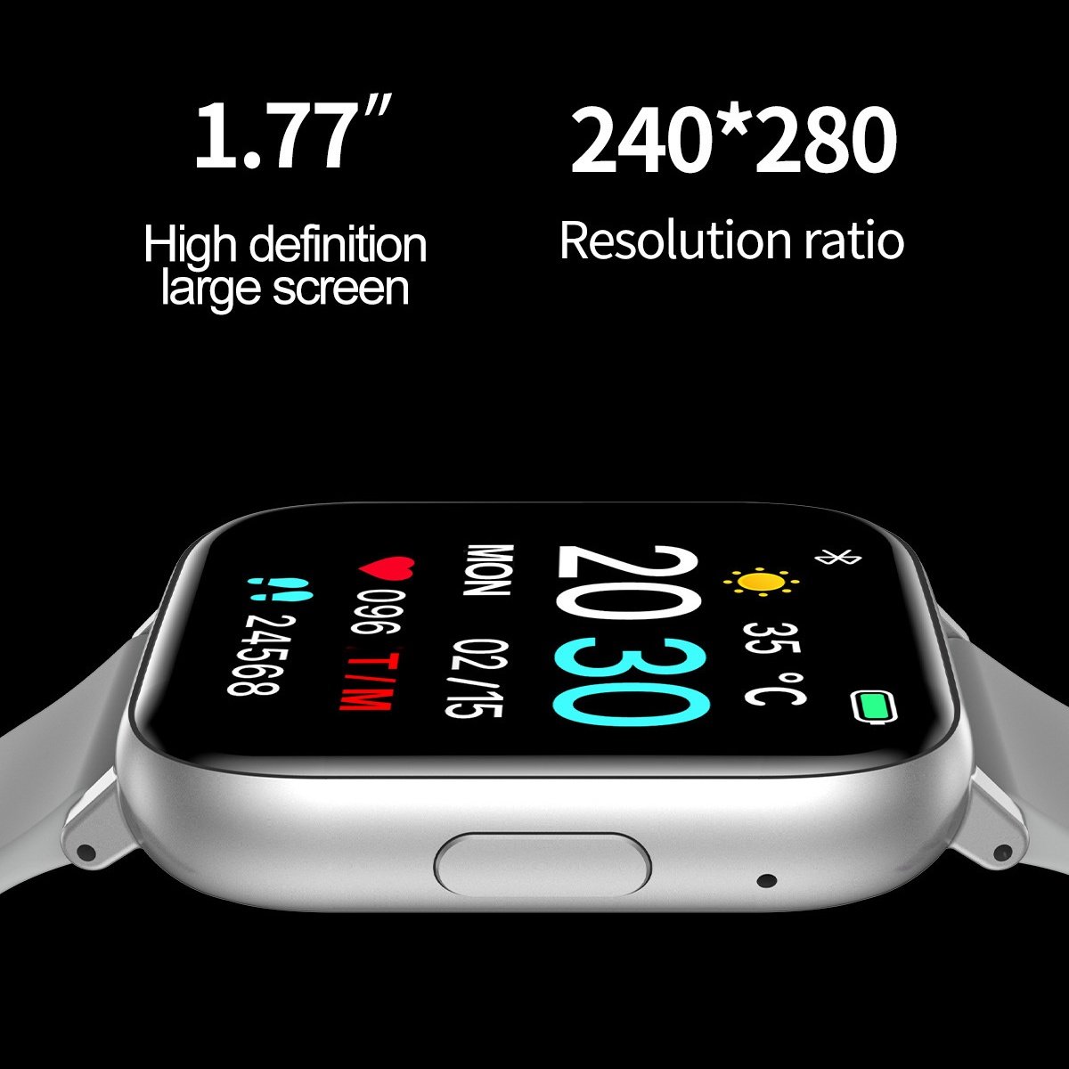 Trending 2024 New Electronics Relojes Inteligentes Step Counter Smartwatch for Apple Sleep Monitor Fitness Tracker Smart Watch